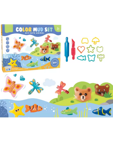 Σετ κατασκευών DIY με πλαστελίνη - 5838-139B