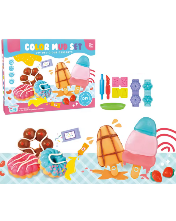 Σετ κατασκευών DIY με πλαστελίνη - 5838-136B