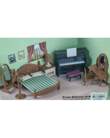 Παιχνίδι σετ Κρεβατοκάμαρας με αξεσουάρ - E05