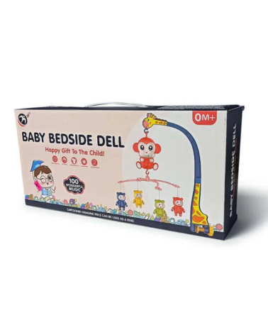 Βρεφικό μουσικό περιστρεφόμενο καρουζέλ κούνιας - BM1020