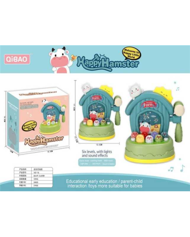 Παιχνίδι στόχου Whac-A-Mole - Happy Hamster - 162-16