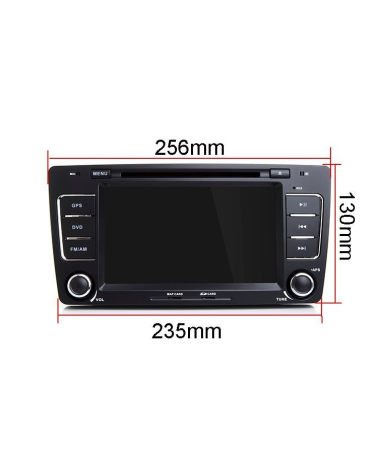 Ηχοσύστημα αυτοκινήτου 2DIN - Skoda Octavia - 8305 - 2+16GB - Android