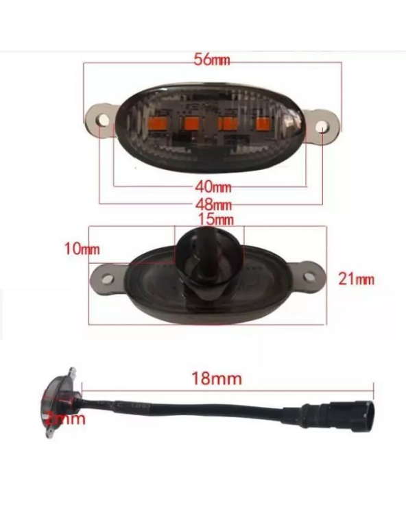 Φώτα ημέρας αυτοκινήτου LED - R-D20101-A4