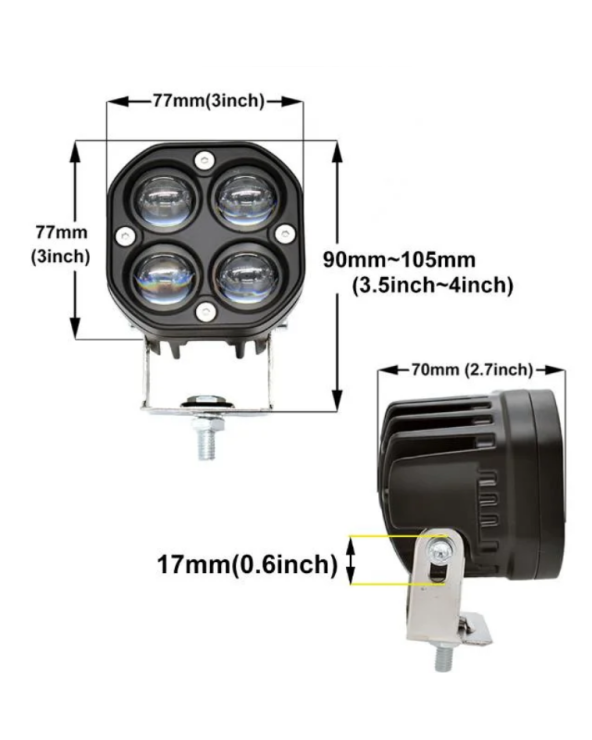 Προβολέας οχημάτων LED - R-D12603-A1