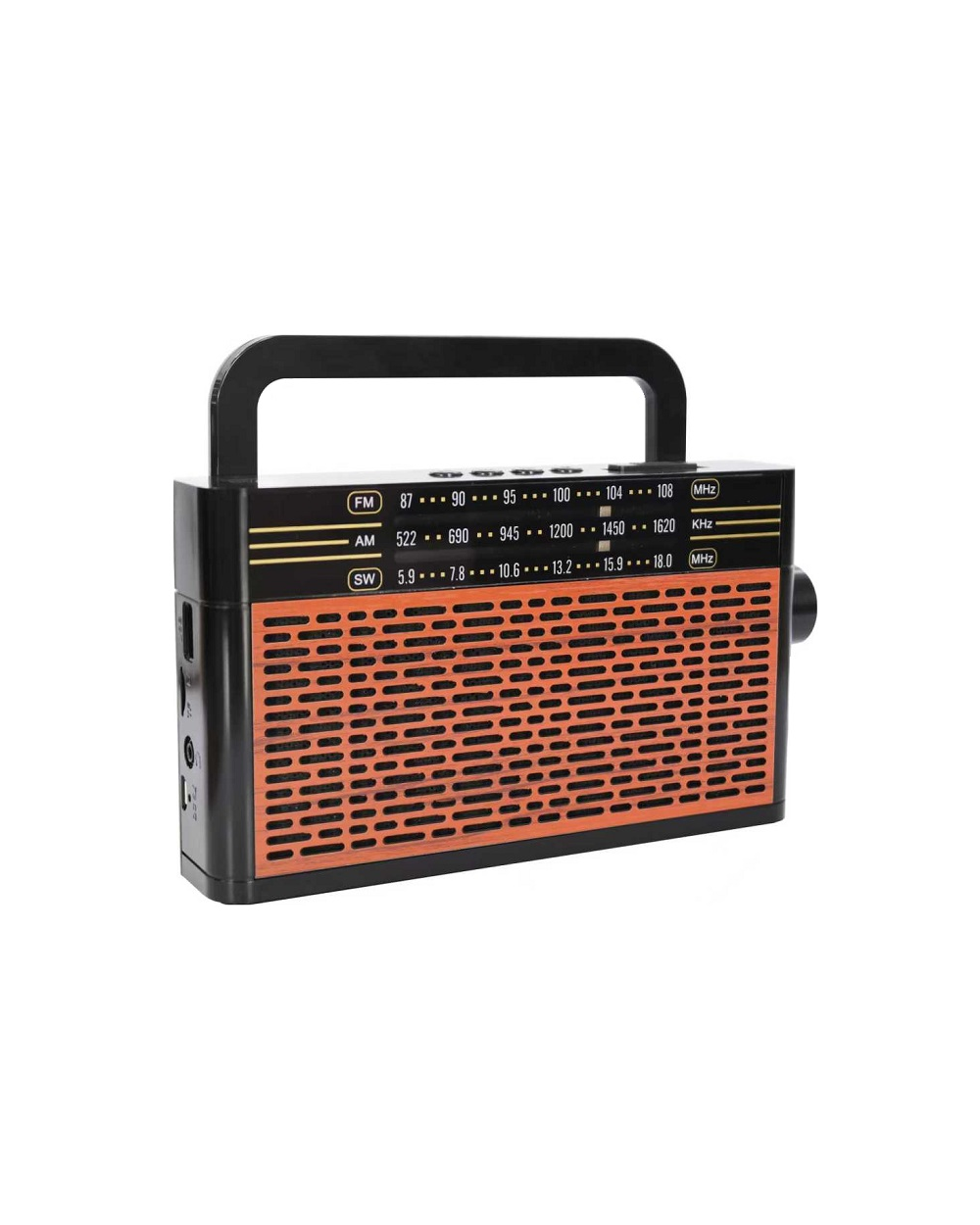 Επαναφορτιζόμενο ραδιόφωνο Retro - M8003BT