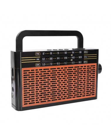Επαναφορτιζόμενο ραδιόφωνο Retro - M8003BT