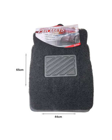 Πατάκια αυτοκινήτου - 4pcs - QS-01 - 122377 - Black