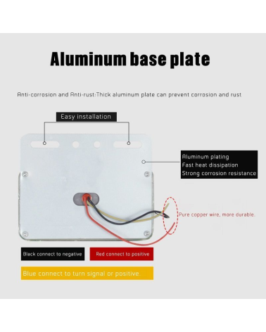 Πλευρικά φωτα όγκου οχημάτων LED - 2pcs - R-DT1102