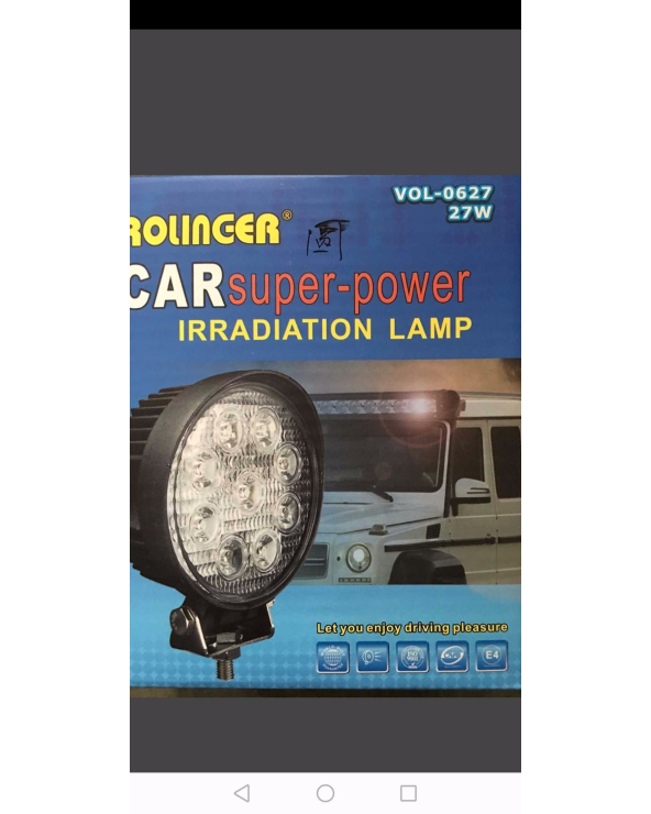 Προβολέας οχημάτων LED - 27W