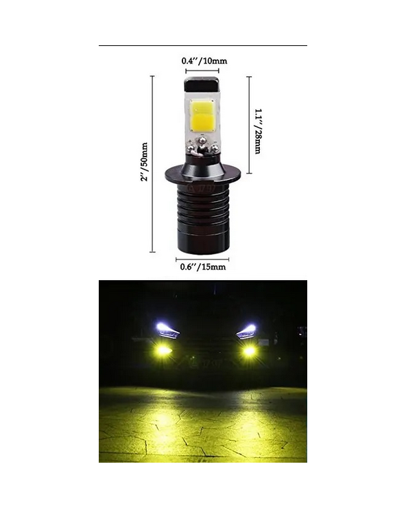 Φώτα ομίχλης LED - H11 - 608033 - Yellow