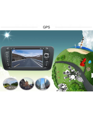 Ηχοσύστημα αυτοκινήτου 2DIN – Seat Ibiza – Android