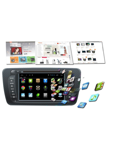 Ηχοσύστημα αυτοκινήτου 2DIN – Seat Ibiza – Android