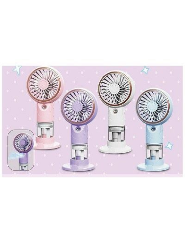 Επαναφορτιζόμενος ανεμιστήρας & υγραντήρας mini - SD-23B - 030007 - White