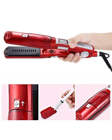 Ισιωτική μαλλιών με τεχνολογία ατμού - KM-3011 - Kemei