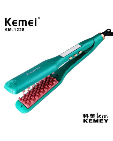 Πρέσα για κυματιστά μαλλιά και όγκο - KM-1228 - Kemei