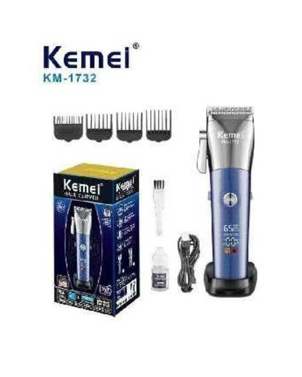 Κουρευτική μηχανή - KM-1732 - Kemei - Blue