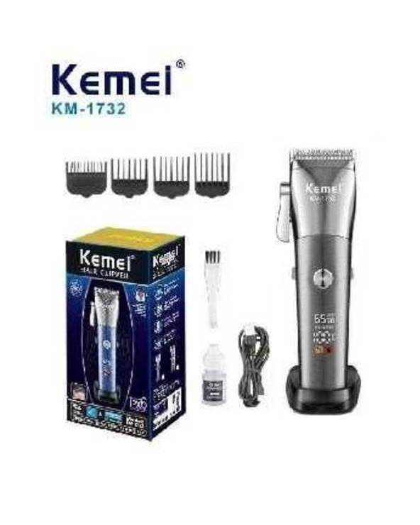 Κουρευτική μηχανή - KM-1732 - Kemei - Silver