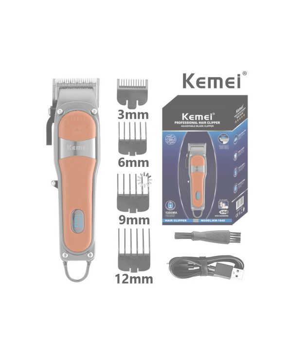 Κουρευτική μηχανή - KM-1940 - Kemei