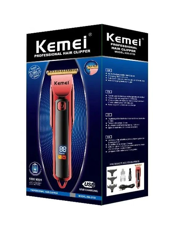 Κουρευτική μηχανή - KM-3709 - Kemei