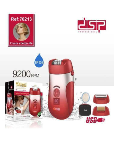 Αποτριχωτική μηχανή - 2in1 - 70213 - DSP