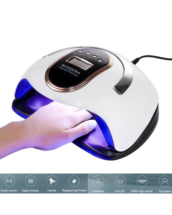 Φουρνάκι νυχιών UV/LED – V8 – 168W – 631217