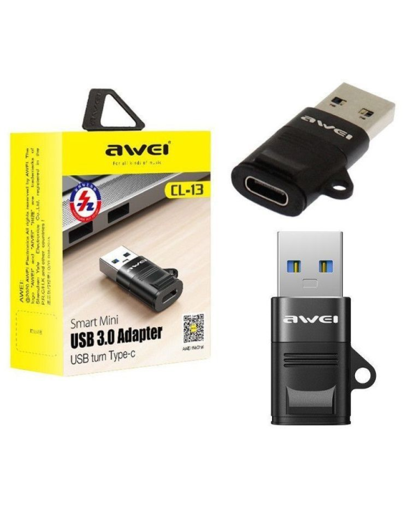 Αντάπτορας USB-A σε Type-C  - CL-13 - AWEI