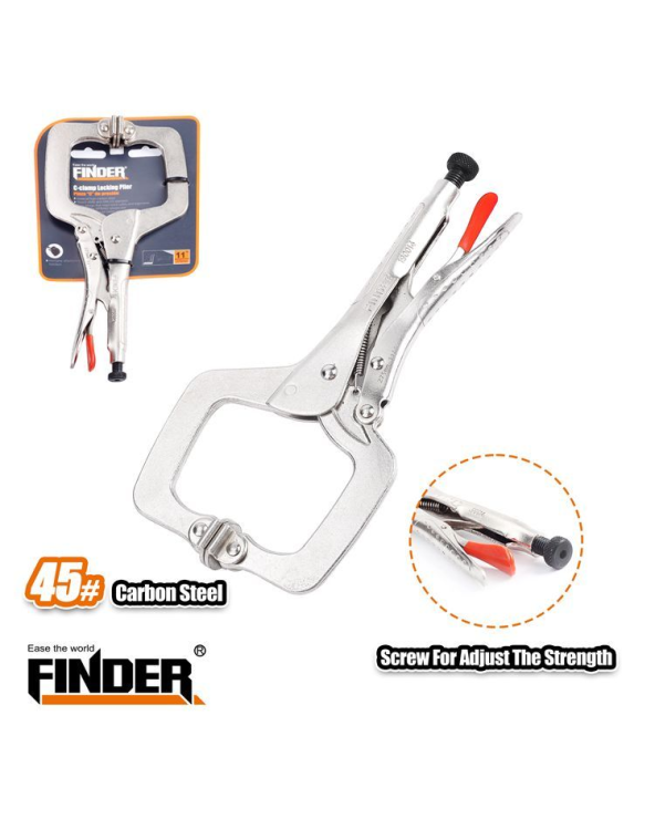 Σφιγκτήρας ηλεκτροκόλλησης - Grip τύπου C – 280mm/11" - Finder – 190014