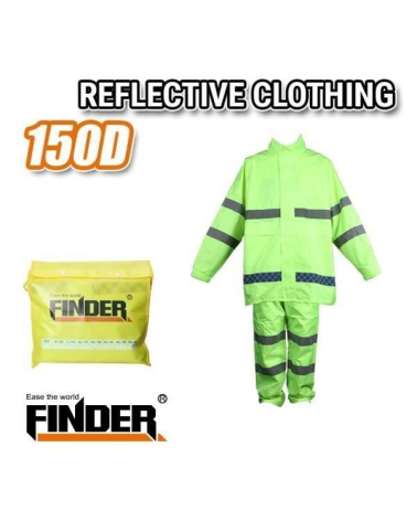Αδιάβροχη φόρμα εργασίας με ανακλαστικά - No.L - Finder