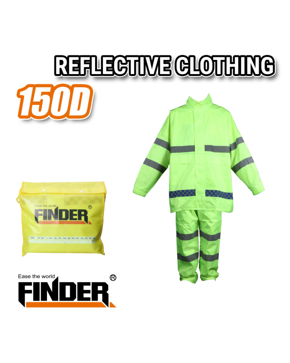 Αδιάβροχη φόρμα εργασίας με ανακλαστικά - No.2XL - Finder