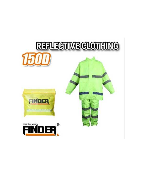 Αδιάβροχη φόρμα εργασίας με ανακλαστικά - No.5XL - Finder