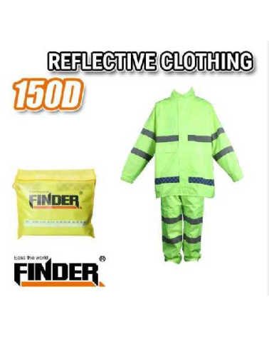 Αδιάβροχη φόρμα εργασίας με ανακλαστικά - No.5XL - Finder