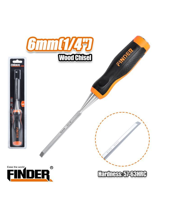 Σκαρπέλο - 6mm - 1/4" - Finder