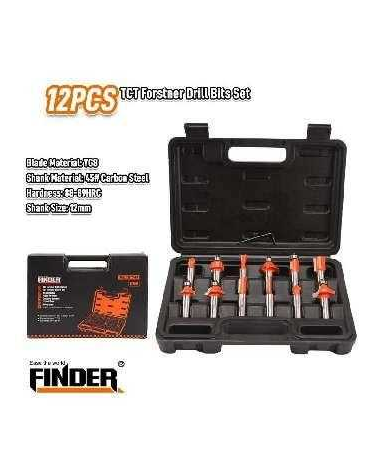 Σετ φρέζες ξύλου για ρούτερ - 12pcs - Φ12mm - Finder