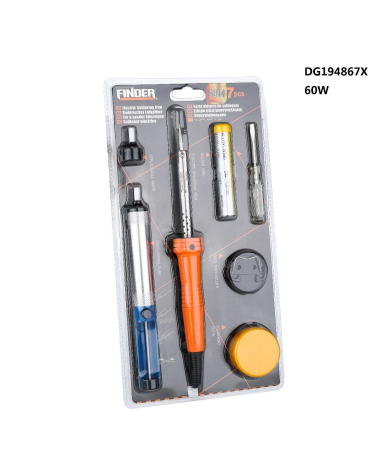 Ηλεκτρικό κολλητήρι - Σετ - 60W - Finder