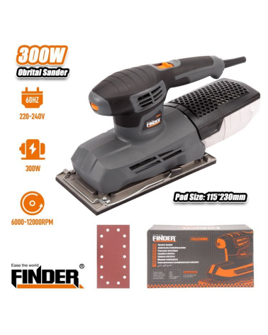 Παλμικό τριβείο - 115*230mm - 300W - Finder