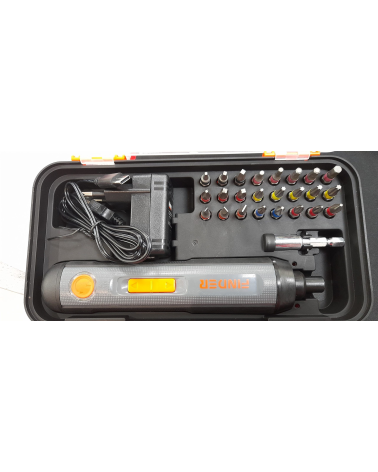 Επαναφορτιζόμενο κατσαβίδι - 26pcs - 4V - Finder