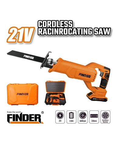 Σπαθόσεγα επαναφορτιζόμενη - 21V - Finder