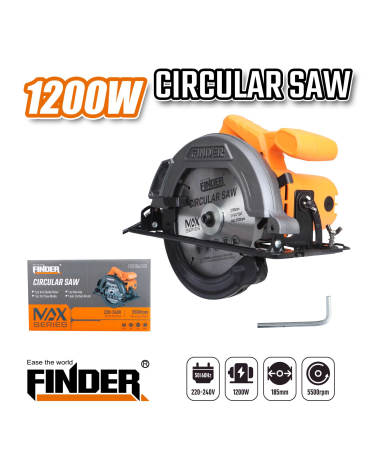 Δισκοπρίονο χειρός - 1200W - Finder