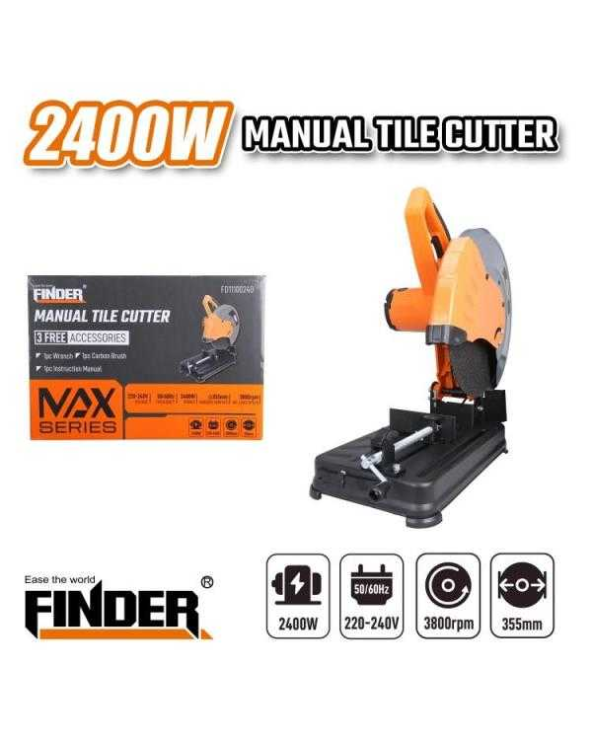 Δισκοπρίονο μετάλλου - 355mm - 2400W - Finder