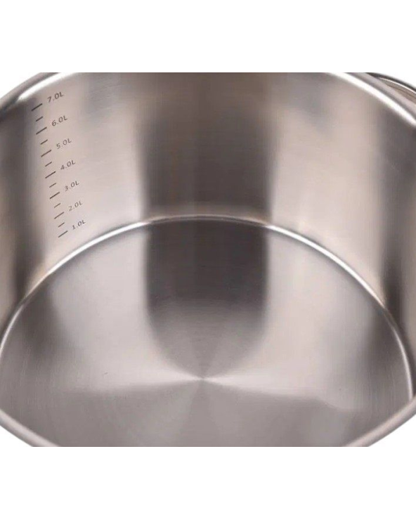 Κατσαρόλα ανοξείδωτη με καπάκι - 3.6L - CS003-B20 - DSP