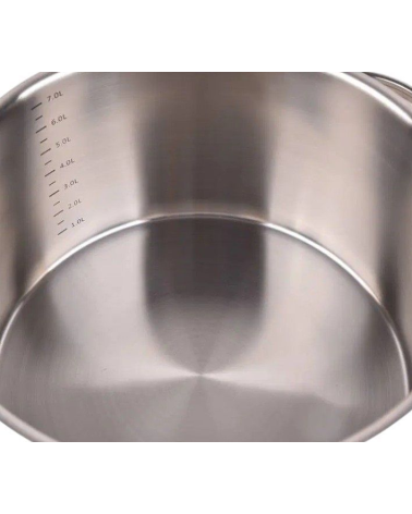 Κατσαρόλα ανοξείδωτη με καπάκι - 3.6L - CS003-B20 - DSP