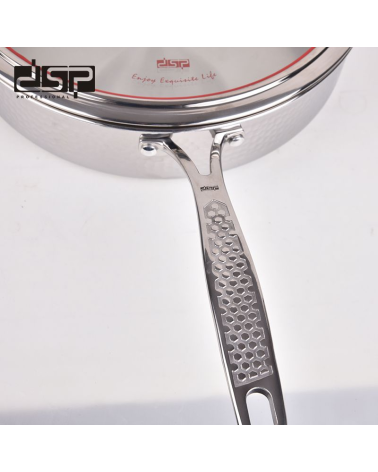 Τηγάνι ανοξείδωτο με καπάκι - 4.3L - CS001-C28 - DSP