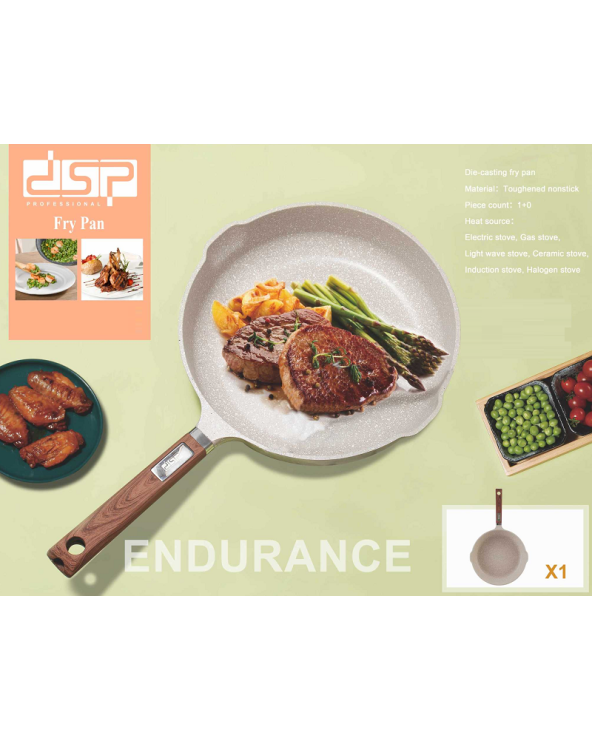 Αντικολλητικό τηγάνι - 1.8L - CA005-C24-Beige - DSP