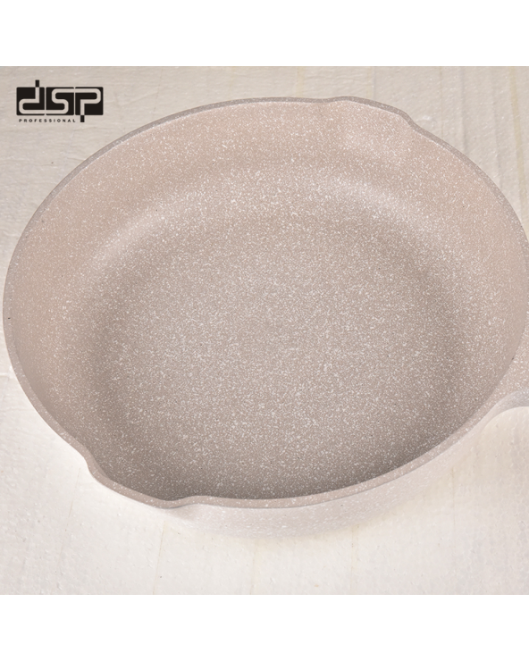 Αντικολλητικό τηγάνι με καπάκι - 2.7L - CA005-CD24-Beige - DSP