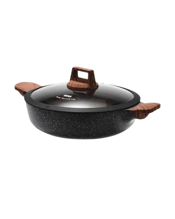 Κατσαρόλα αντικολλητική 2 θέσεων - 6.3L - CA004-G32-Black - DSP