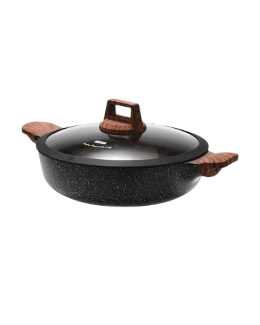 Κατσαρόλα αντικολλητική 2 θέσεων - 6.3L - CA004-G32-Black - DSP