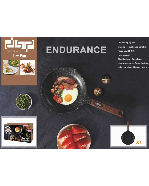 Αντικολλητικό τηγάνι - 2.7L - CA005-C28-Black - DSP