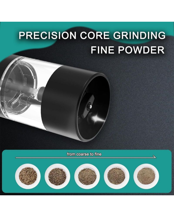 Ηλεκτρικός μύλος αλατιού/πιπεριού - KYMQ-44B - 812518 - Black