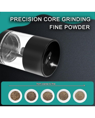 Ηλεκτρικός μύλος αλατιού/πιπεριού - KYMQ-44B - 812518 - Black