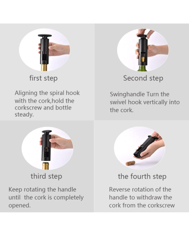 Ανοιχτήρι κρασιού - Τιρμπουσόν - KH1-002001